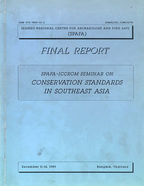 					View Conservation Standards in Southeast Asia (WS-24)
				